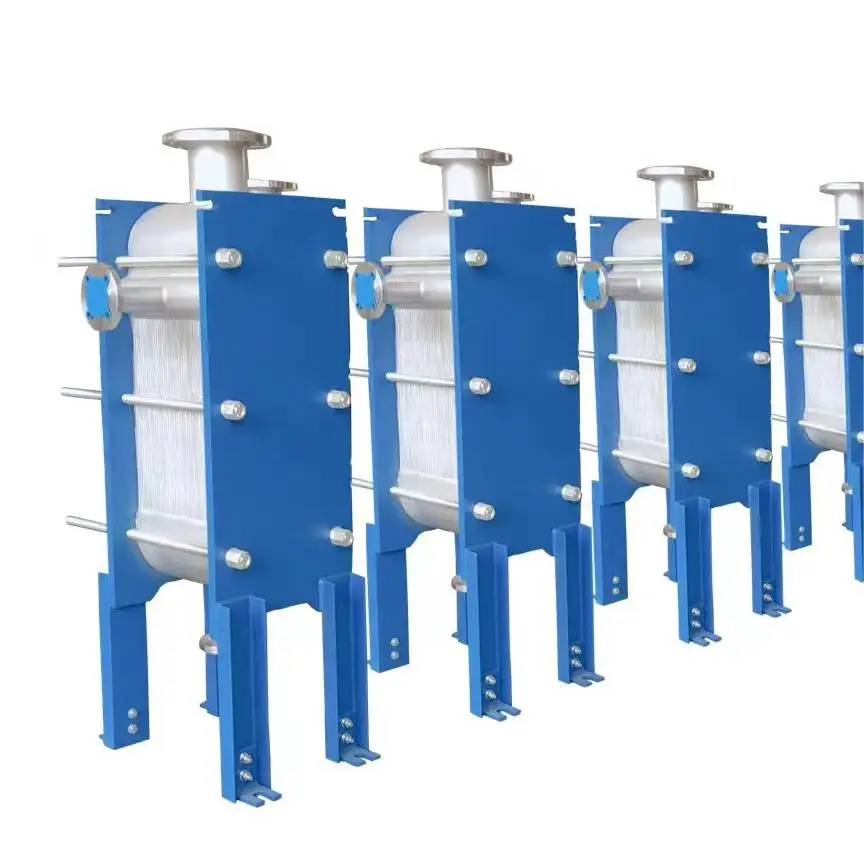 Full-Welld Edelstahl-Quadrat-Platten-Wärmeaustausch für Heizung Premium-Qualitätsprodukt